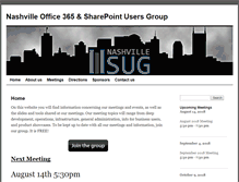Tablet Screenshot of nashvillesug.com